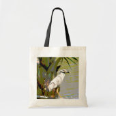 Geel-volle Night Heron Tote Bag (Voorkant)