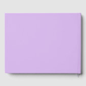 Geel voor lavender, Love & Devotion, Wedding Gastenboek (Achterkant)