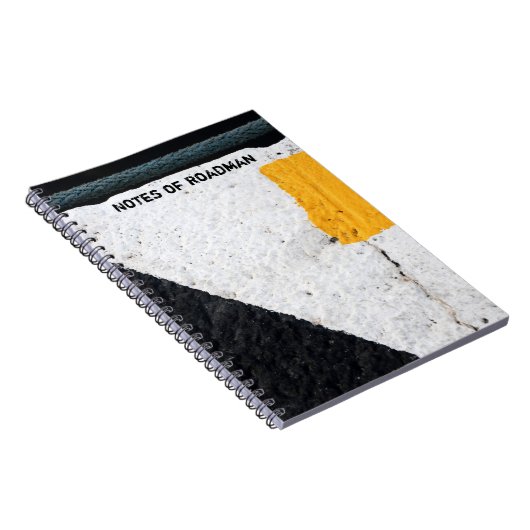 GEEL VORM Nota's van het Notitieboek van Roadman (Rechterzijde)