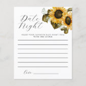 Geel Vrijgezellenfeest Datum Nachtelijke ideeën (Voorkant)