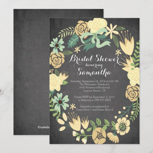  geel Vrijgezellenfeest met schuimsteen Kaart (Voorkant / Achterkant)