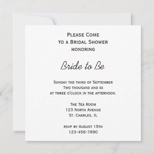 Geel Vrijgezellenfeest zonnebloem Kaart (Achterkant)