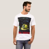 Geel Vuur Kapitein's Helm T-shirt (Voorkant volledig)