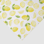 Geel Waterverf Lemon-papier Tissuepapier (Detail)