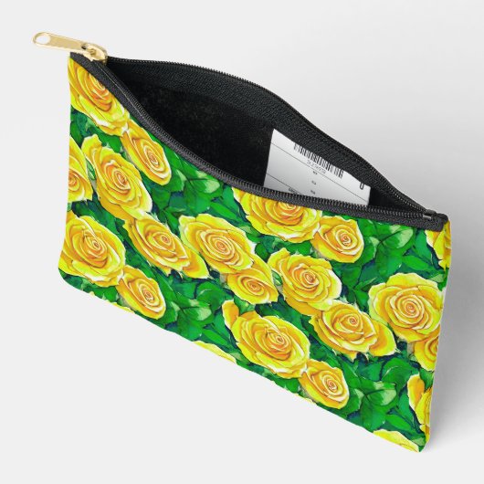 Geel Waterverf Roos Etui (Open)
