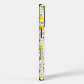 Geel waterverf wildbloempatroon Case-Mate iPhone case (Achterkant / Rechts)