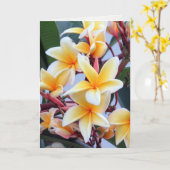 Geel Wenskaart Kaart (Gele Bloem)
