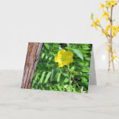 Geel Wenskaart van wilde bloemen Kaart (Gele Bloem)
