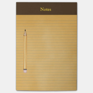 "Geel Wettelijk Stootkussen" met het Post-it® Notes