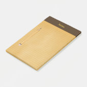 "Geel Wettelijk Stootkussen" met het Post-it® Post-it® Notes (Schuin)