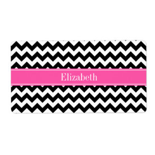  Geel Wharek Damask #3 Gele Naam Monogram Etiket