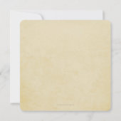 Geel+White Floral met Happy Paast Kaart (Achterkant)