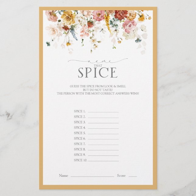 Geel wild Elegant Vrijgezellenfeest Game (Voorkant)