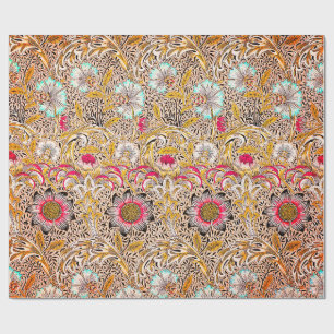   geel William Morris's Corncockle Cadeaupapier