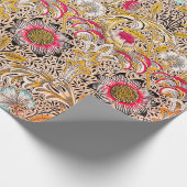 geel William Morris's Corncockle Cadeaupapier (Hoek)