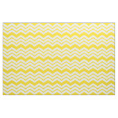 Geel Wit Chevron Zigzag Patroon Ontwerp  Stof (Fat Quarter)