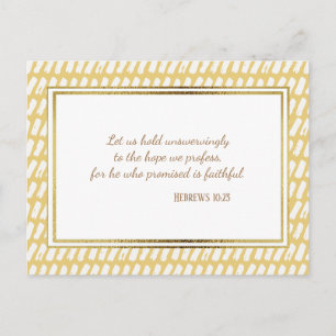 Geel, wit, Christelijk goudbijbel, verse Briefkaar Briefkaart