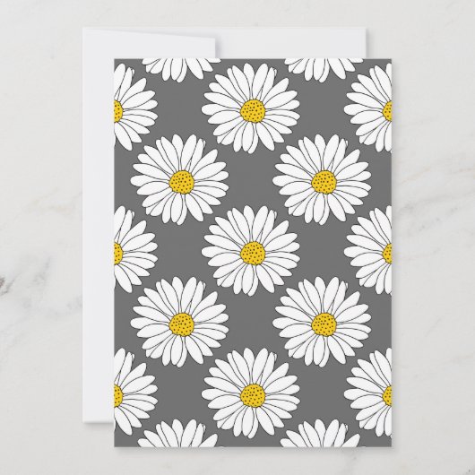 Geel wit dagblad grijs geel wit dagboek kaart (Achterkant)