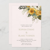 Geel wit en groen vezel kaart (Voorkant / Achterkant)