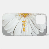 Geel Wit Gerbera Daisy Case-Mate iPhone Case (Achterkant (horizontaal))