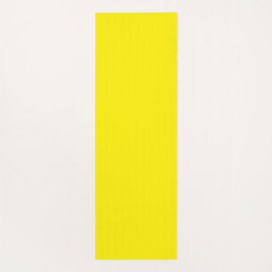 Geel & wit gestreepte yogamat voor je flow! (Achterkant)