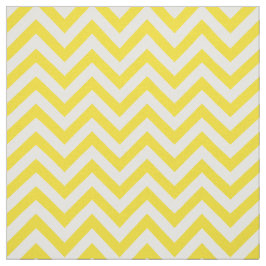 Geel Wit LG Chevron ZigZag Patroon 12I Stof