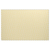 Geel Wit Moderne Driehoeken Patroon Stof (Fat Quarter)