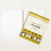 geel wit parijs Mode model ontwerp Planner (Display)