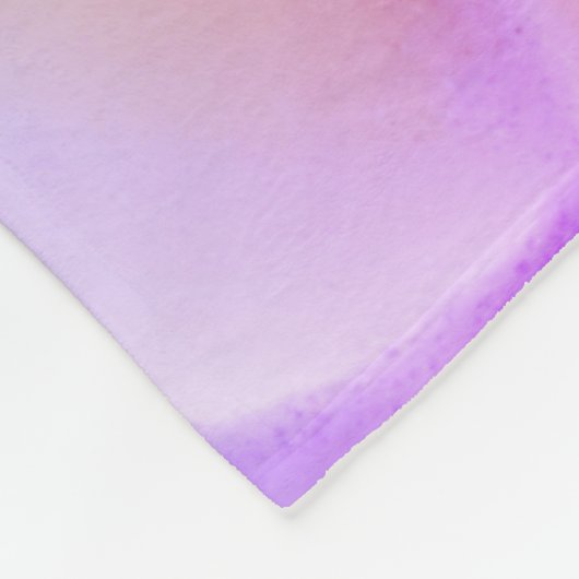 Geel witte bloem fleece deken (Hoek)