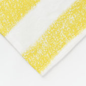 Geel Witte Gestreepte Moderne Deken (Hoek)
