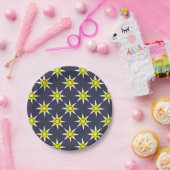 Geel-witte Magic Sun-product Papieren Bordje (Feest)