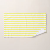 Geel + Witte Strepen Cadeau  Bad Handdoek (Handdoek)