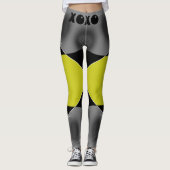 Geel Xoxo Leggings (Voorkant)