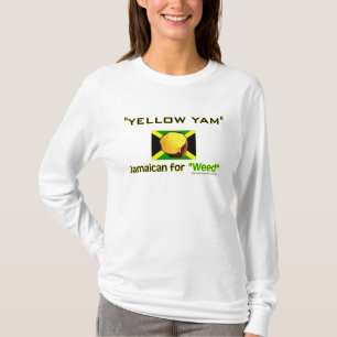 Geel Yam: Voeding van de snelste mensen ter wereld T-shirt