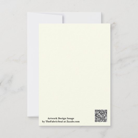 Geel Zacht Bord Wit Pastel Effen Kleur Kaart (Achterkant)