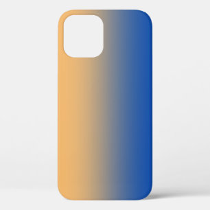 Geel, zacht, toned Gold Oranje blauw Case-Mate iPhone Case