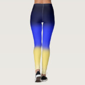Geel zandstrand leggings (Achterkant)