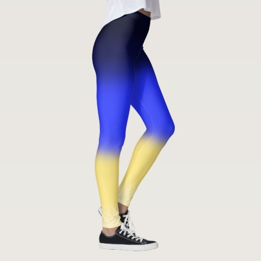 Geel zandstrand leggings (Rechts)