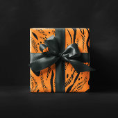 Geel Zebra Patroon Cadeaupapier