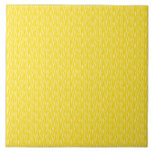 Geel zebra print patroon tegeltje (Voorkant)