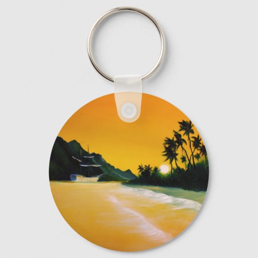 geel zee.jpg sleutelhanger (Voorkant)