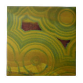 Geel-zeejasper Tegeltje (Voorkant)