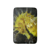 Geel zeepaard | Hippocampus Guttulatus Badmat (Voorkant Verticaal)