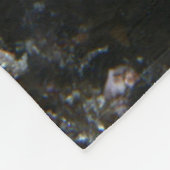 Geel zeepaard | Hippocampus Guttulatus Fleece Deken (Hoek)