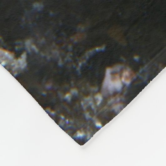 Geel zeepaard | Hippocampus Guttulatus Fleece Deken (Hoek)