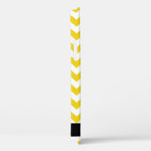 Geel zigzag, Geel Chevron, Jouw naam Case-Mate iPhone Case (Achterkant / Rechts)