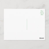  Geel Zonnebloem Blank Bloemen Briefkaart (Achterkant)