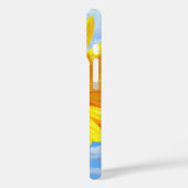 Geel Zonnebloem en Bijen Case-Mate iPhone Case (Achterkant / Links)
