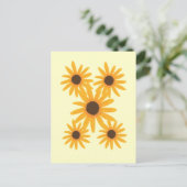 Geel Zonnebloem Schilderen Briefkaarten (Staand voorkant)