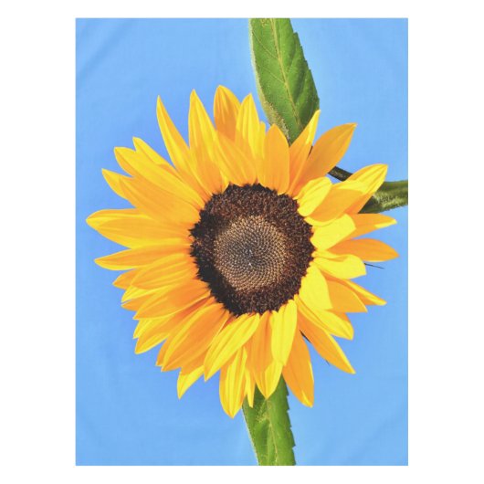 Geel Zonnebloem Tafelkleed (Voorkant)